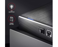 Axagon EE35-XA3, USB 5Gbps - SATA, 3.5" metalowy ALINE box - 1353415 - zdjęcie 6